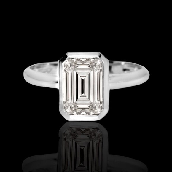 2 Carat Lab Grown Diamond Ring - Picture 8 of 8